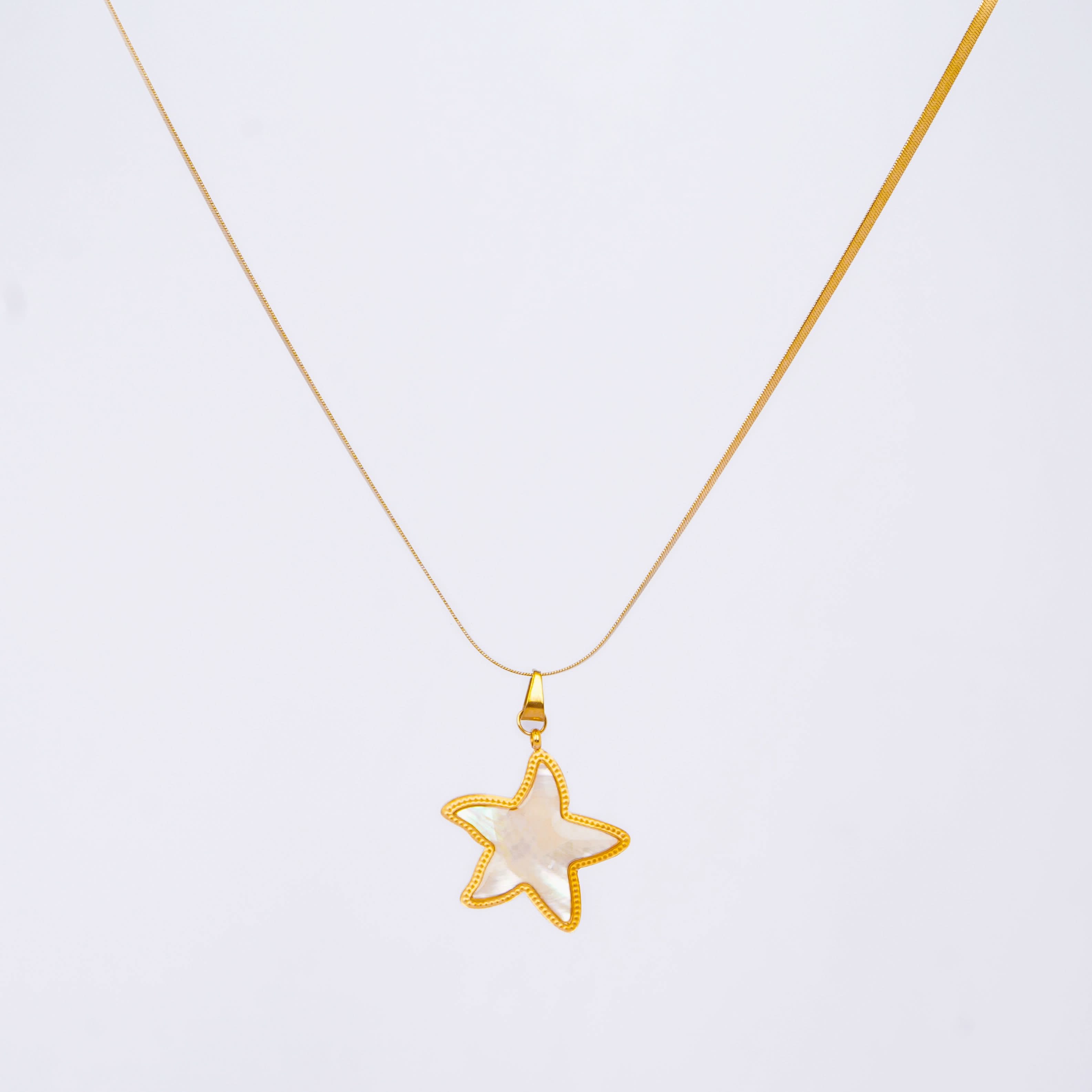 Seaside Starfish Shell Necklace