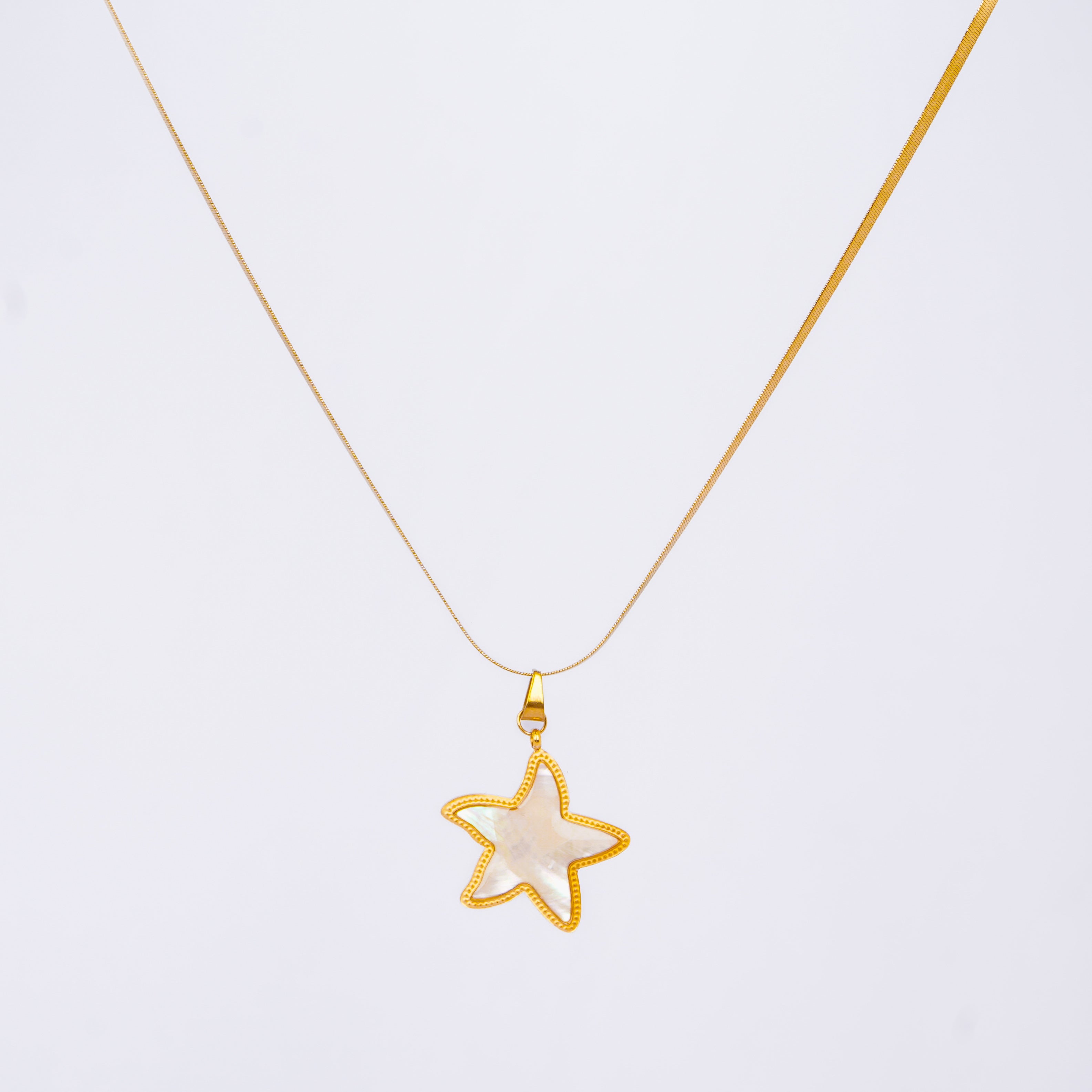 Seaside Starfish Shell Necklace