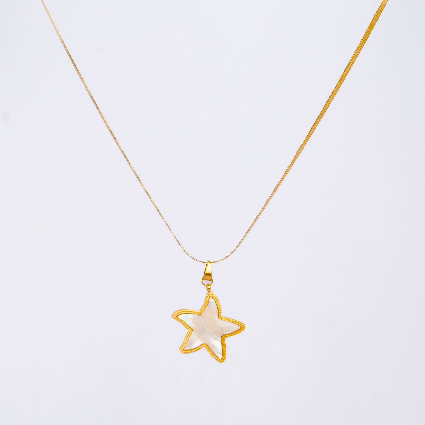 Seaside Starfish Shell Necklace