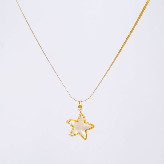 Seaside Starfish Shell Necklace