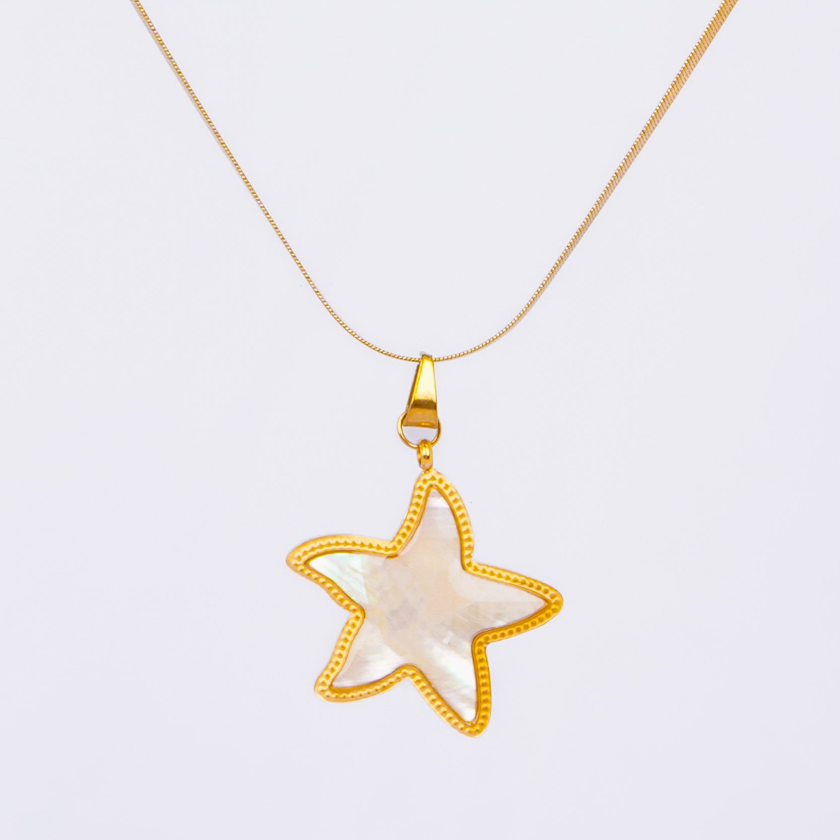 Seaside Starfish Shell Necklace