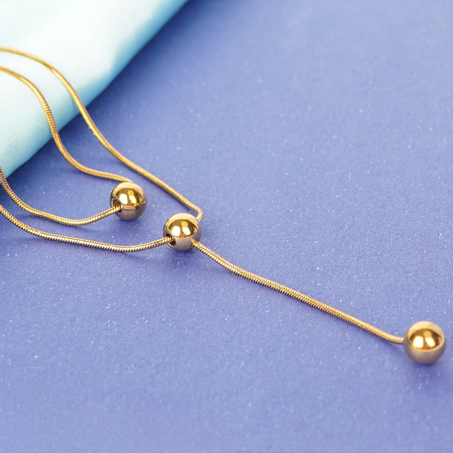 Urban Luxe Double-Layer Gold Necklace