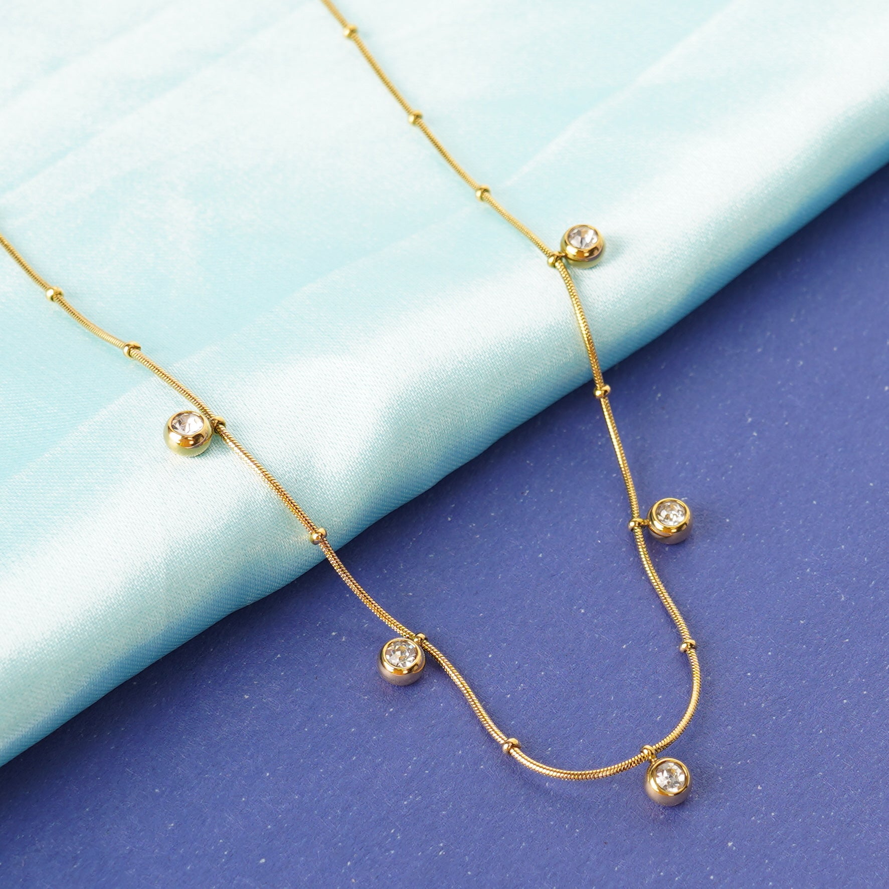 Starlight Satellite Necklace