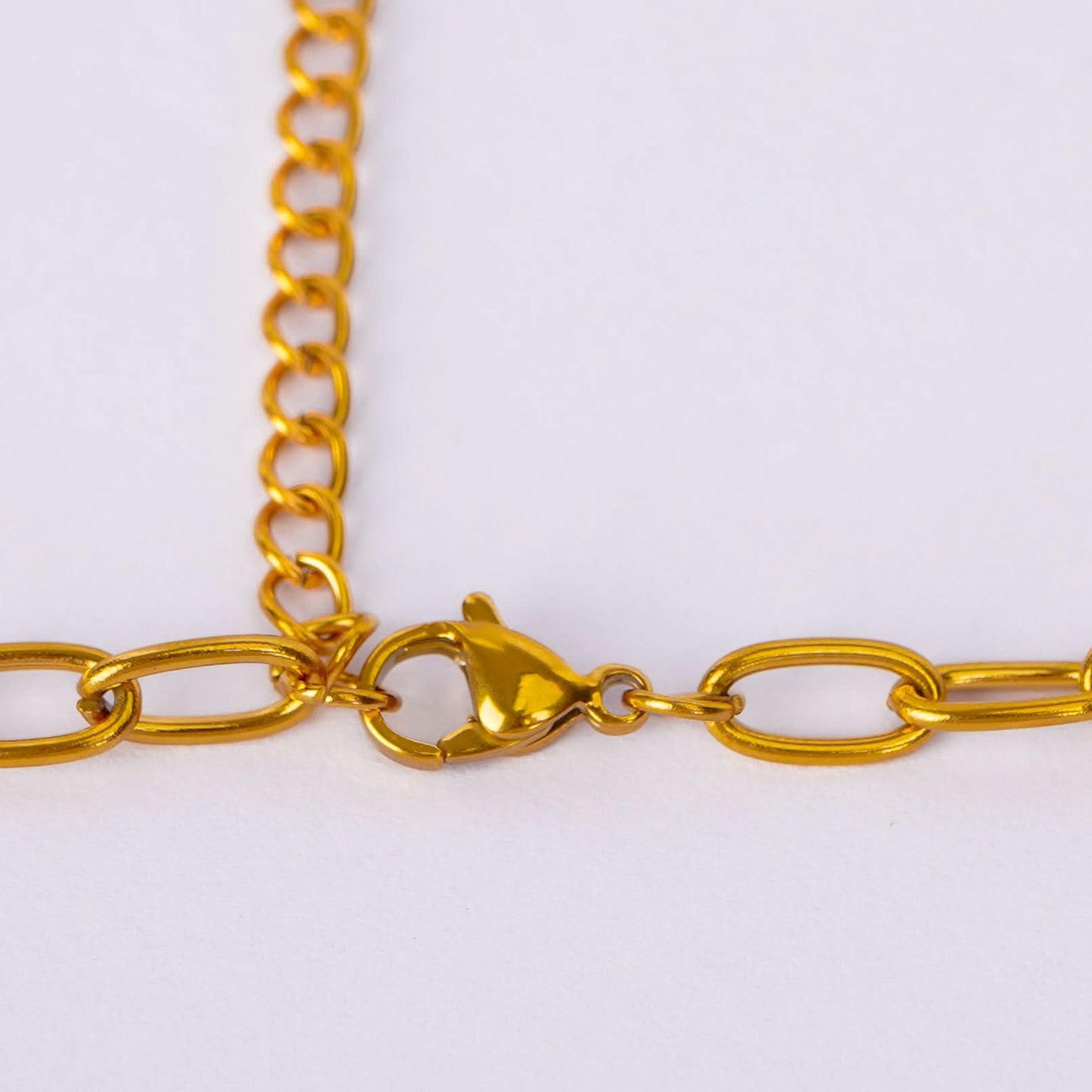 Golden Evil Eye Charm Necklace