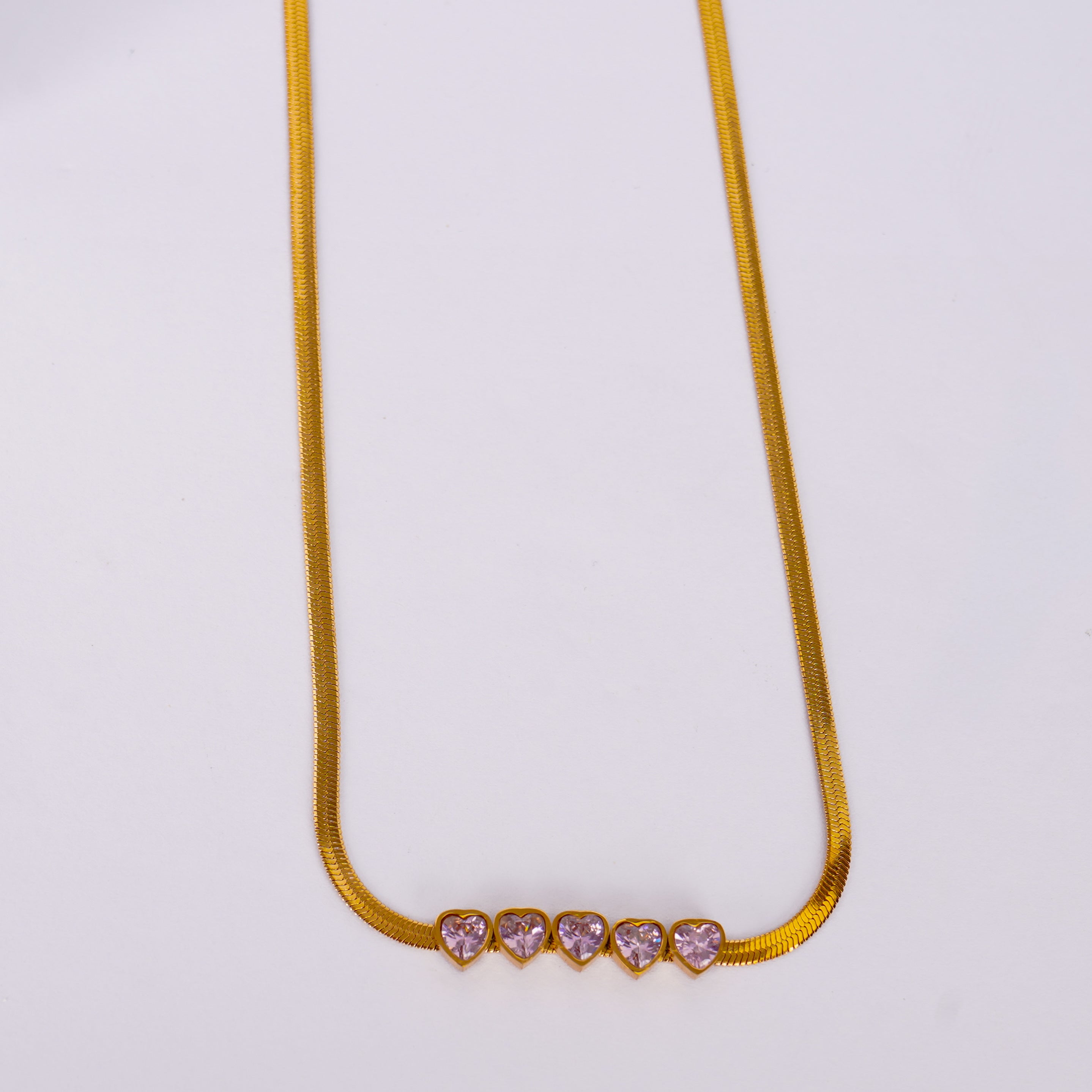 Heart of Diamonds Necklace