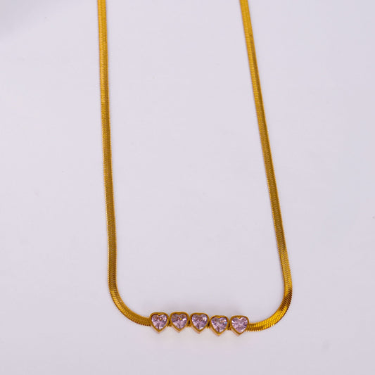 Heart of Diamonds Necklace