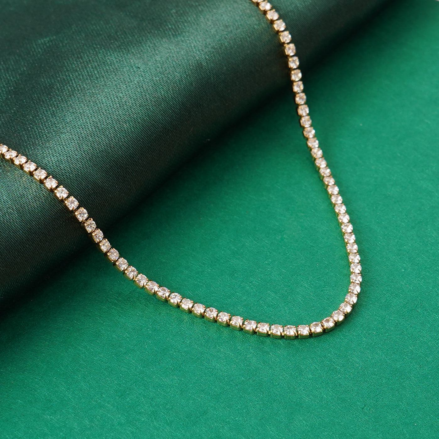 Radiant Zircon Glow Necklace