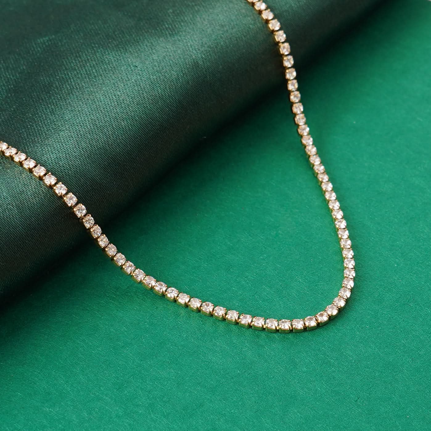 Radiant Zircon Glow Necklace