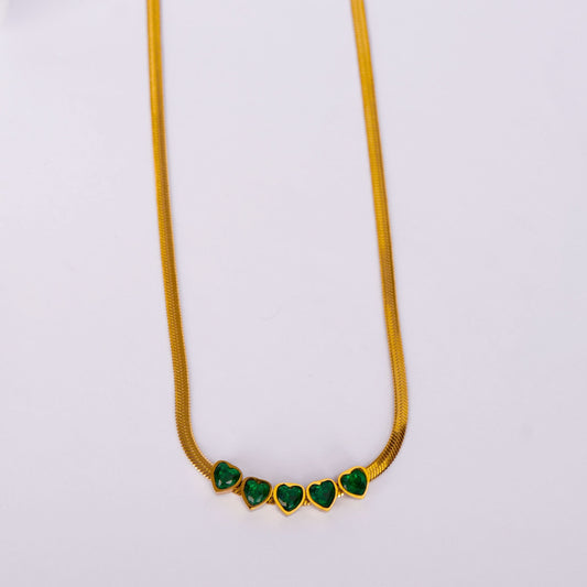 Heart of Diamonds Necklace