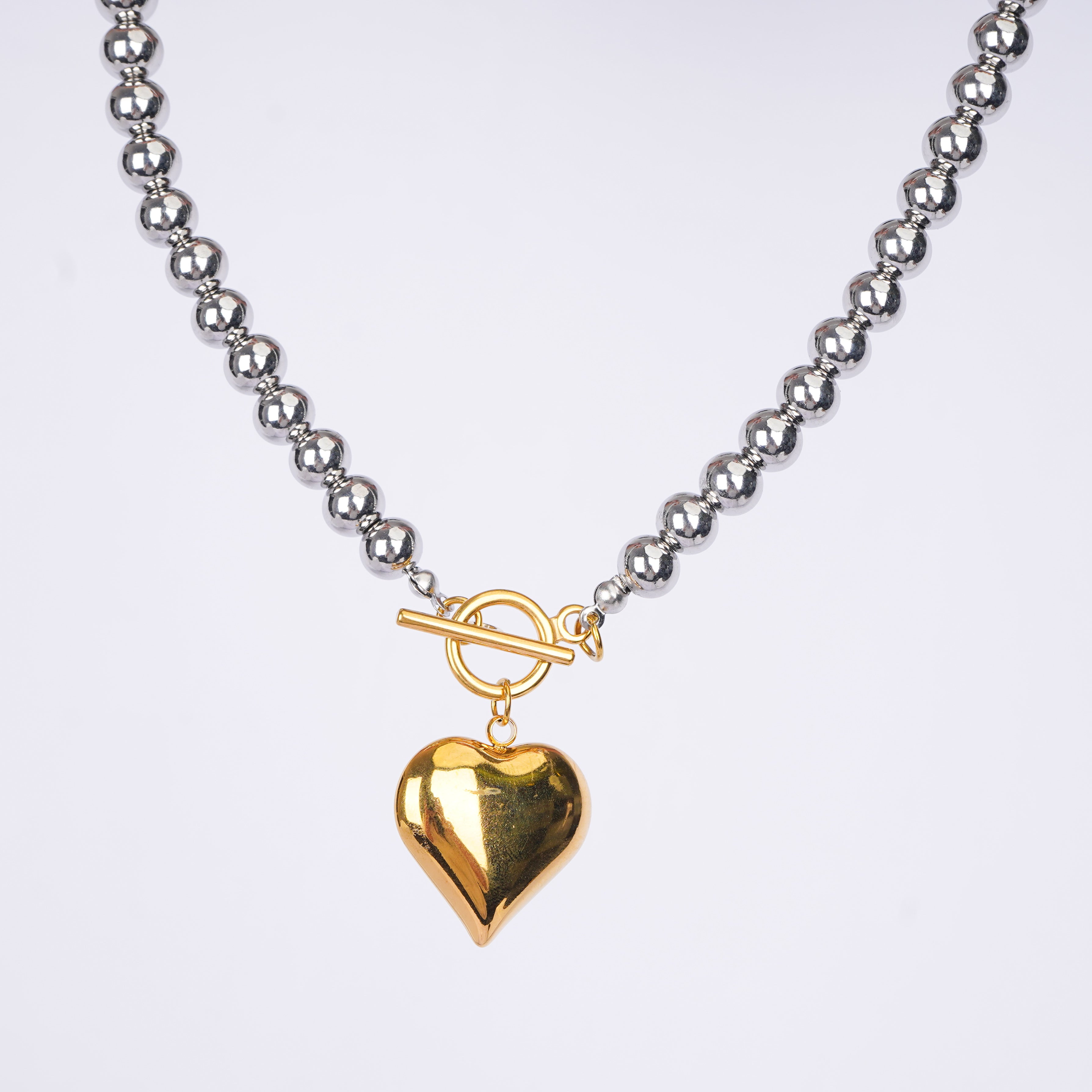 Gilded Lyric Strand Necklace