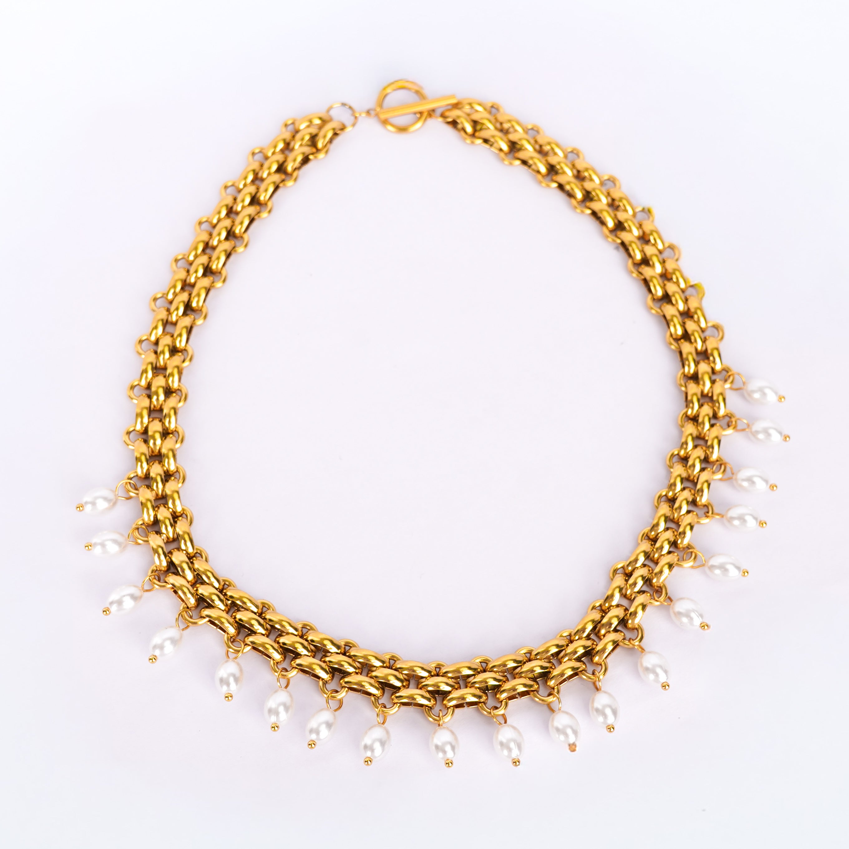 Royal Pearl Layered Necklace
