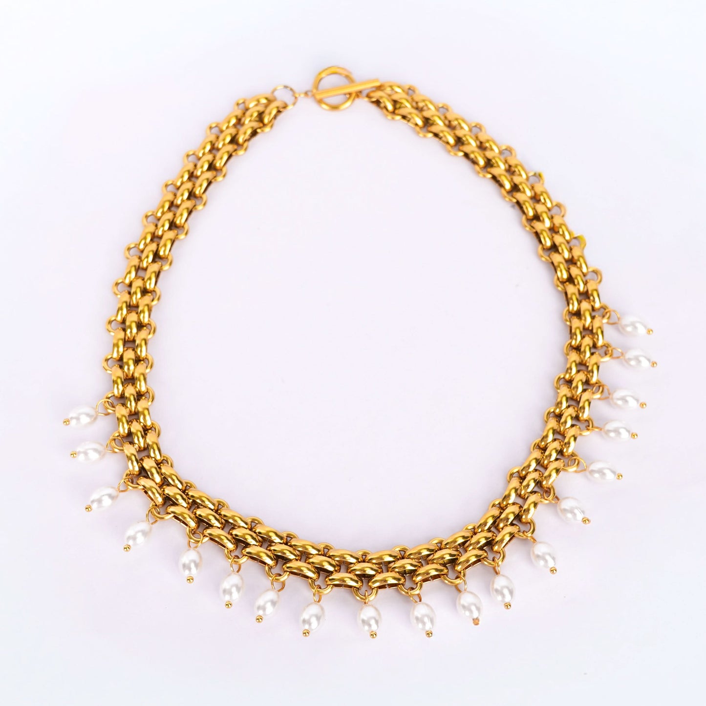 Royal Pearl Layered Necklace