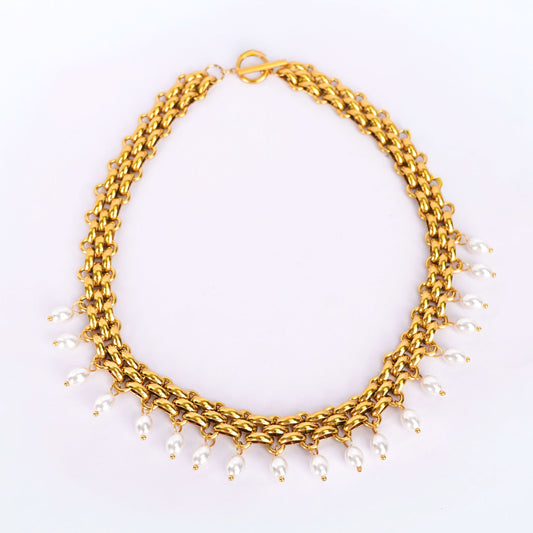 Royal Pearl Layered Necklace