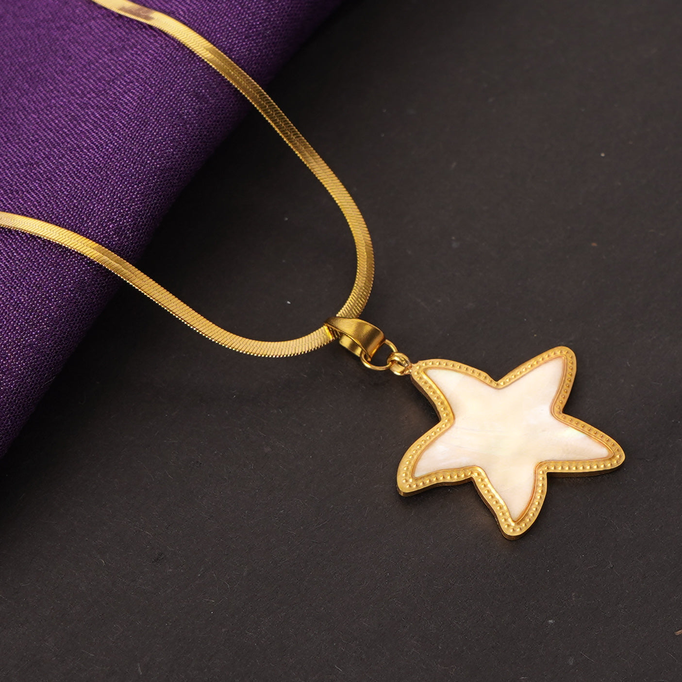 Seaside Starfish Shell Necklace