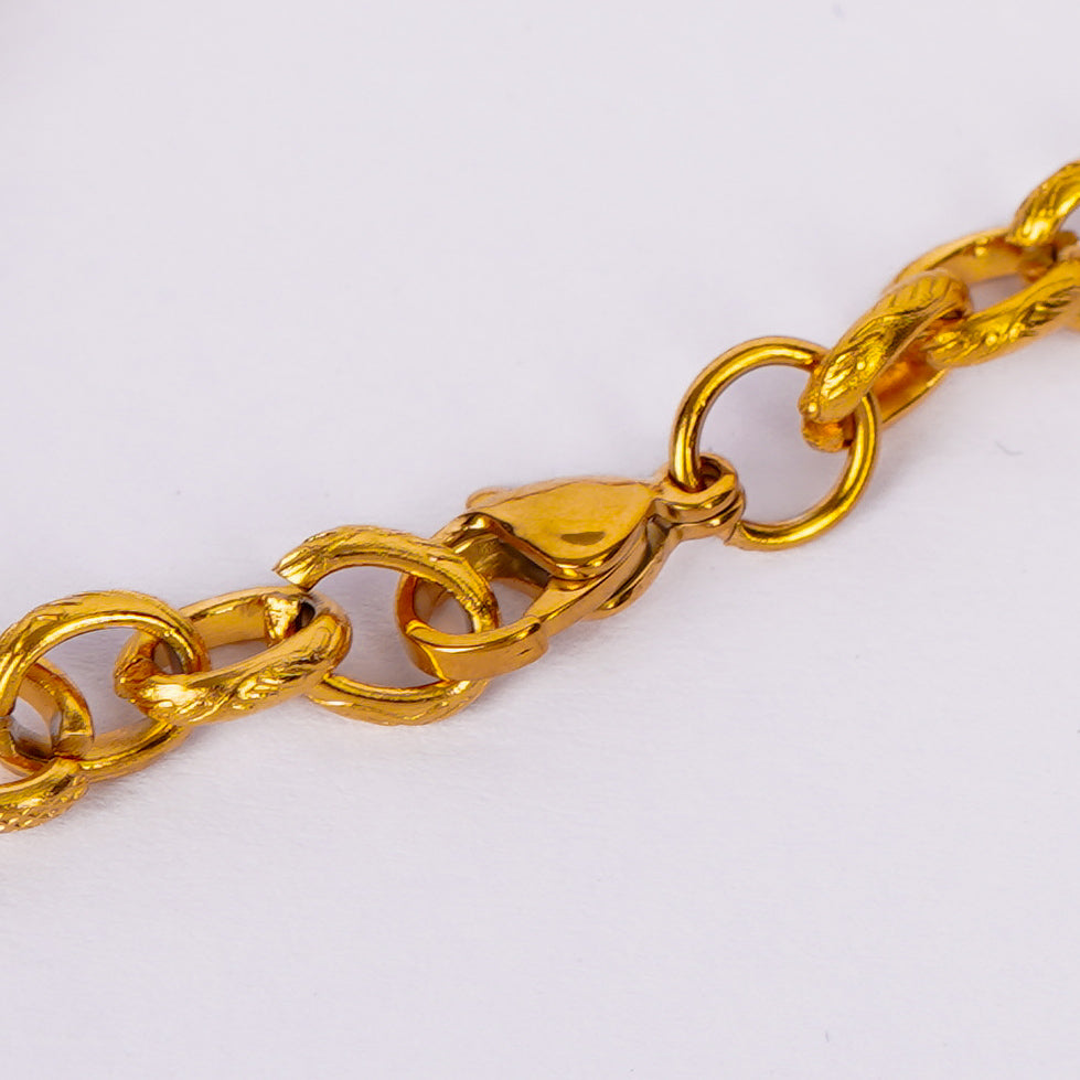 Golden Grace Link Bracelet