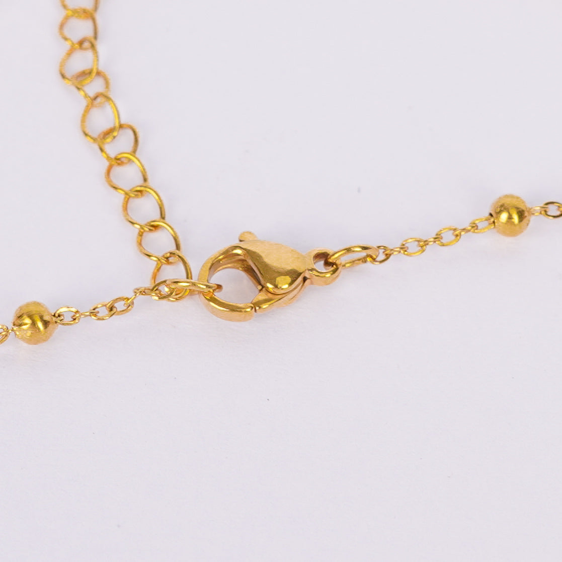 Minimal Stone Chain Bracelet