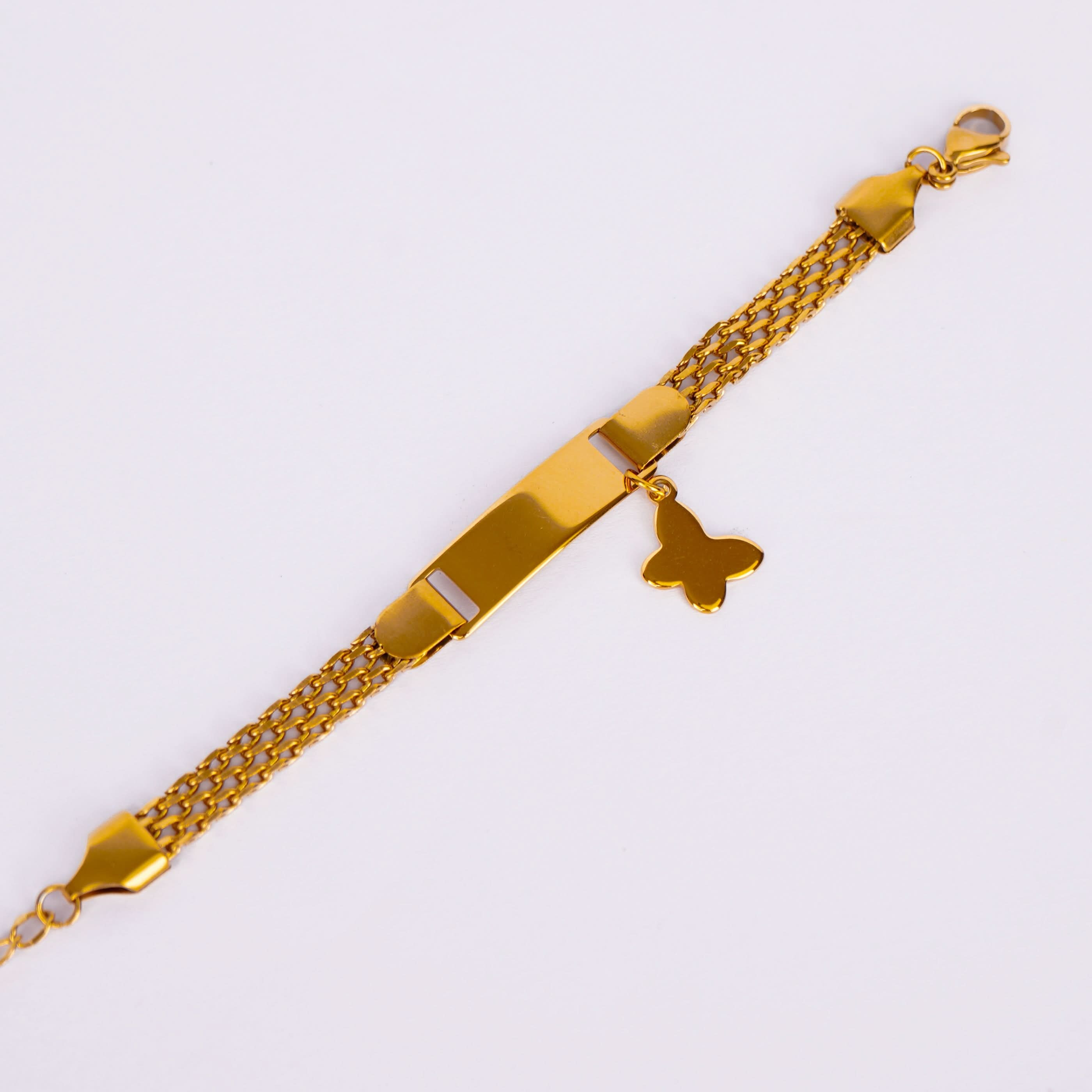 Velora Butterfly Tag Bracelet