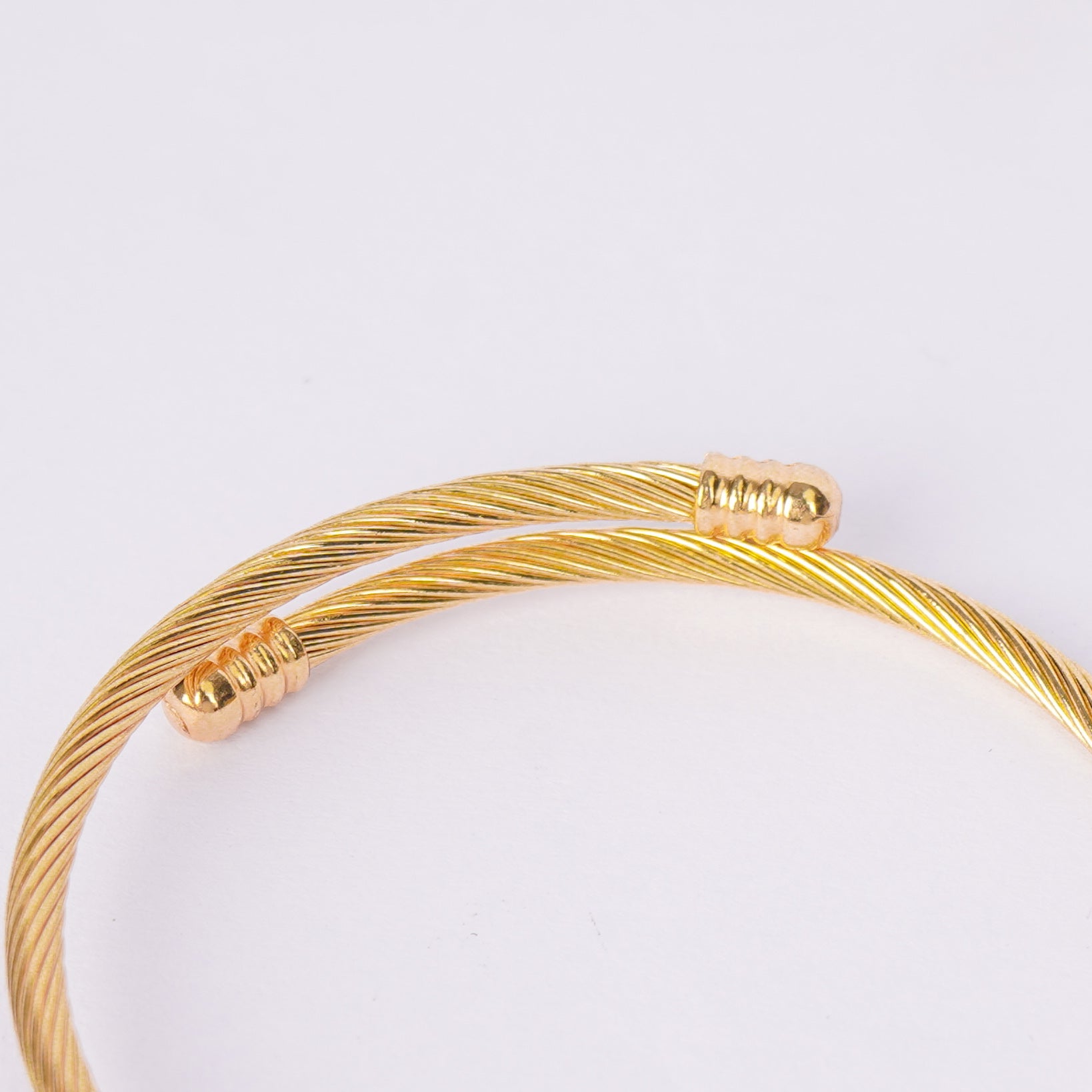 Cable Bangle Bracelet
