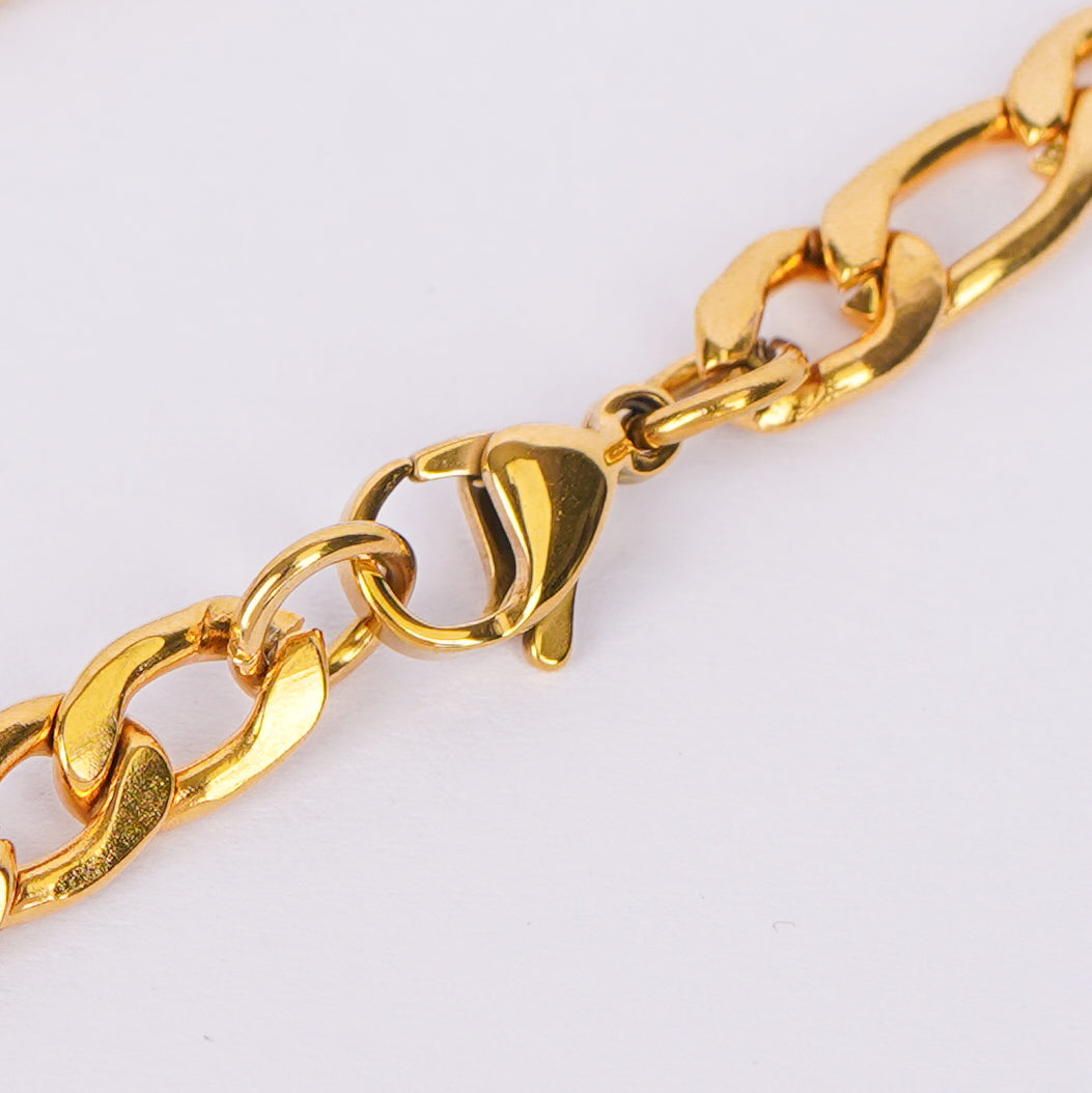 Aurex Figaro Luxe Chain Bracelet
