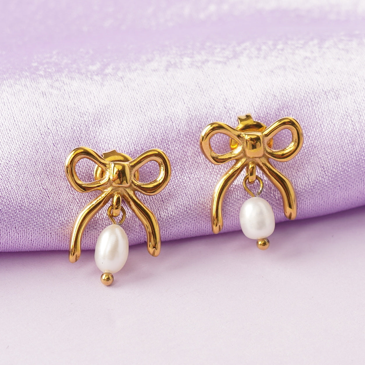 Edge Statement Drop Earrings