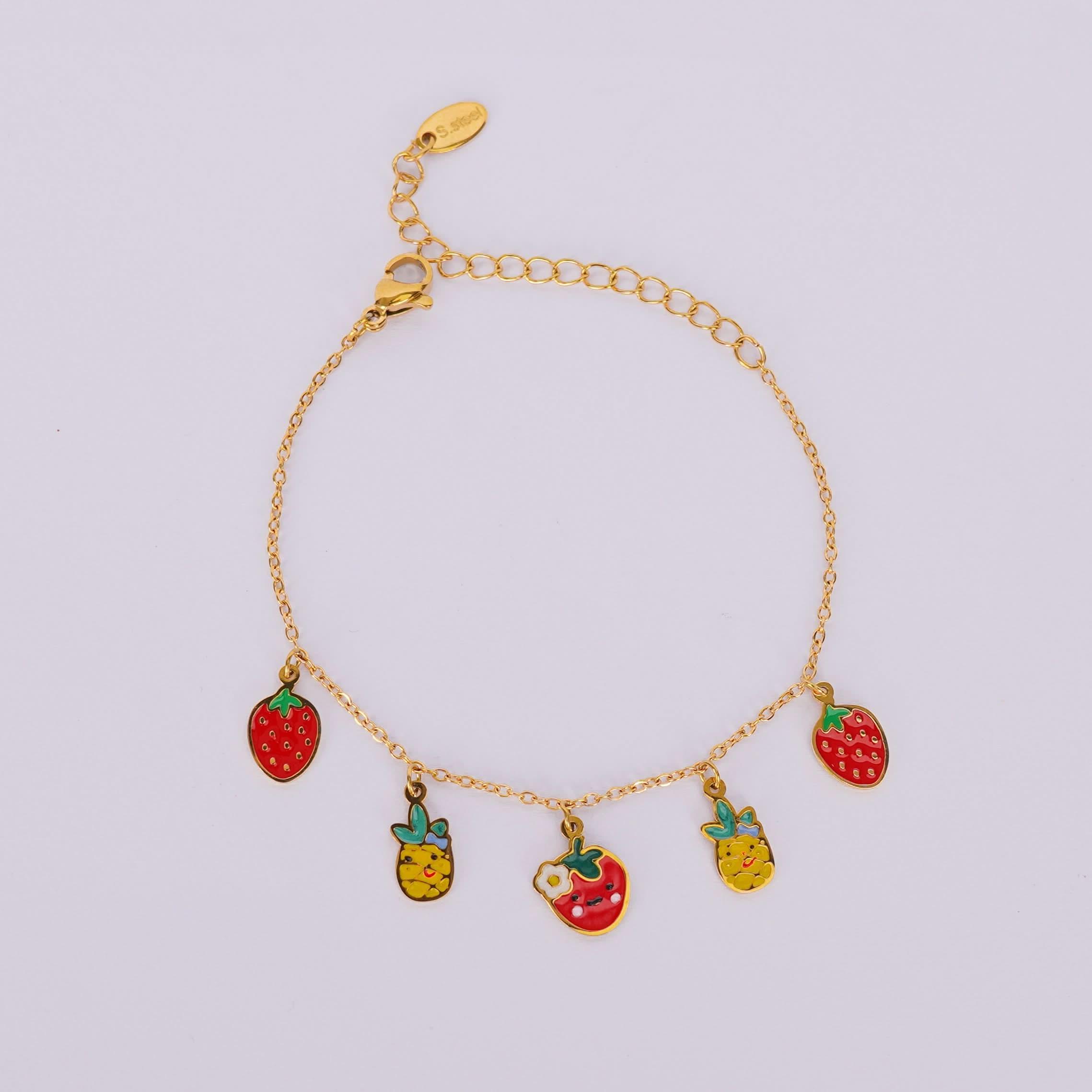 Golden Berry Love Bracelet