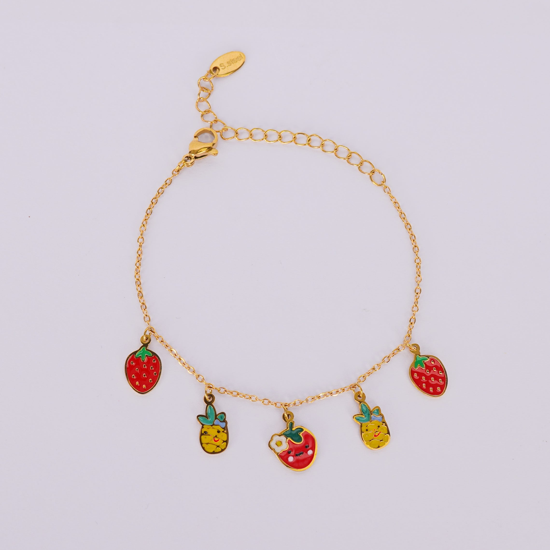 Golden Berry Love Bracelet