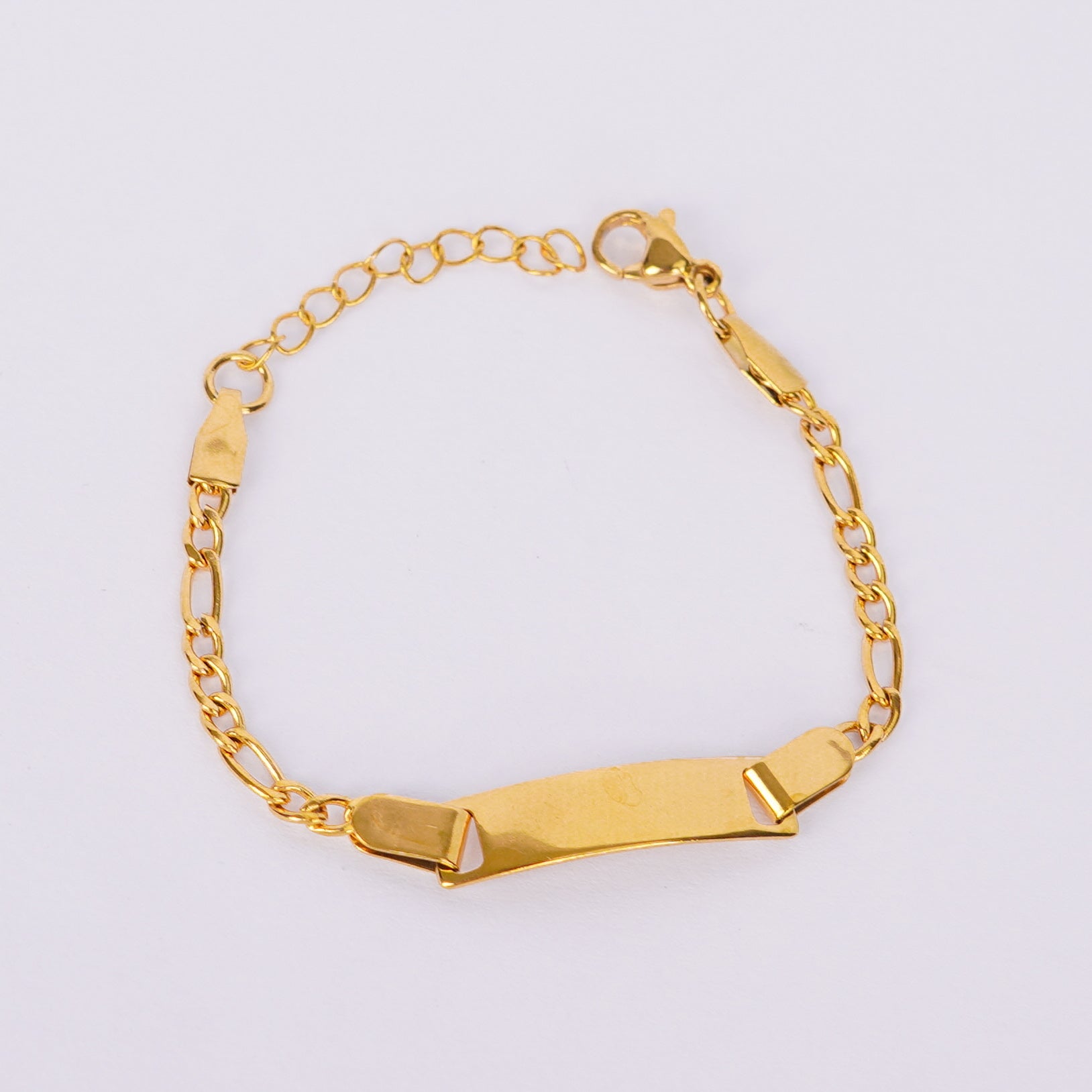 Golden Identity Bar Bracelet