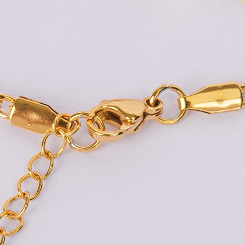 Golden Identity Bar Bracelet