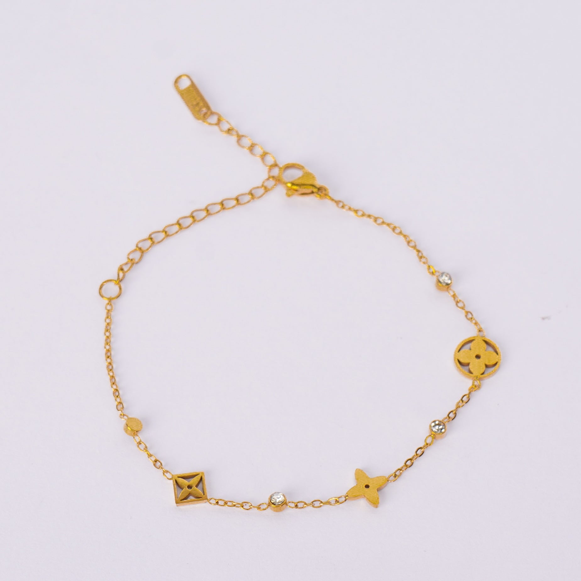 Golden Charm Symphony Bracelet