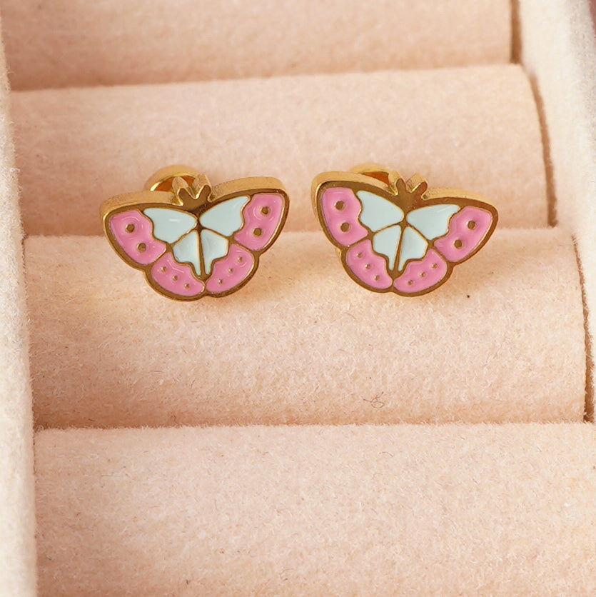 Candy Butterfly Studs