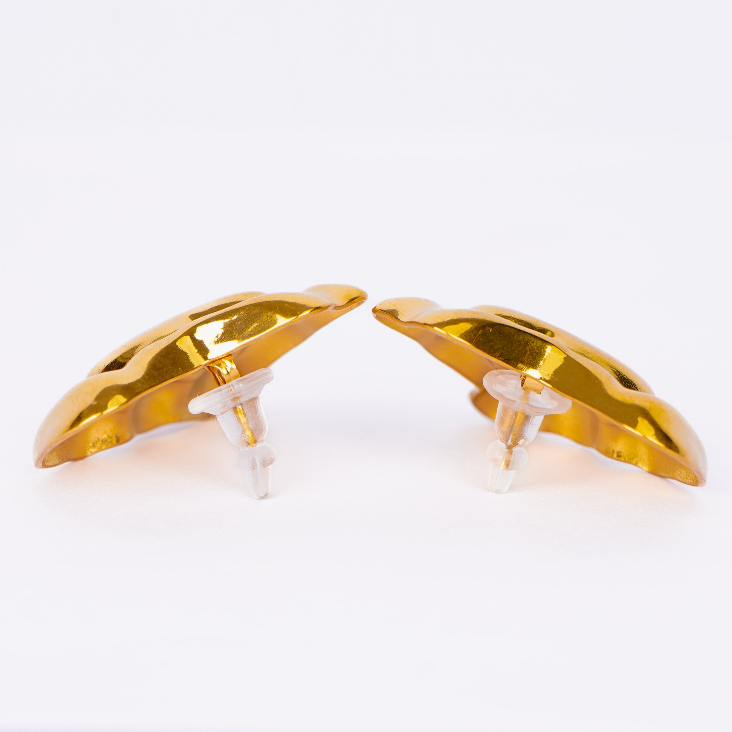 Luxe Heart Stud Earrings
