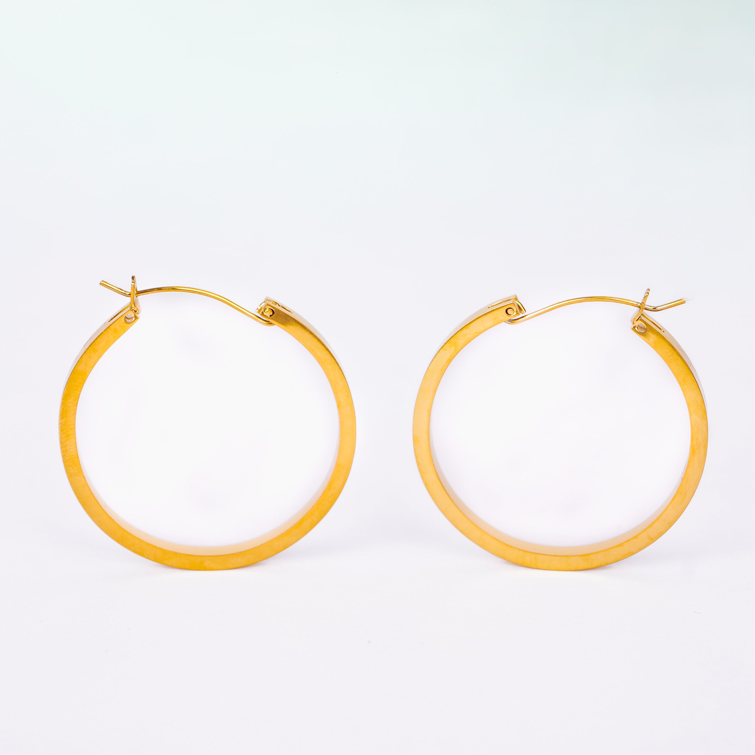 Classic Gold Hoop Earrings