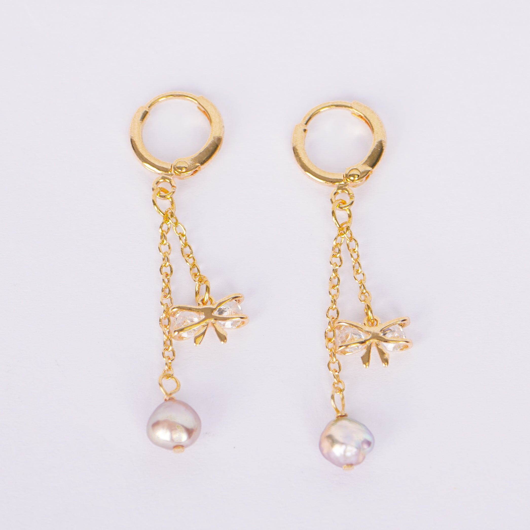 Celestia Pearl Drop Earrings