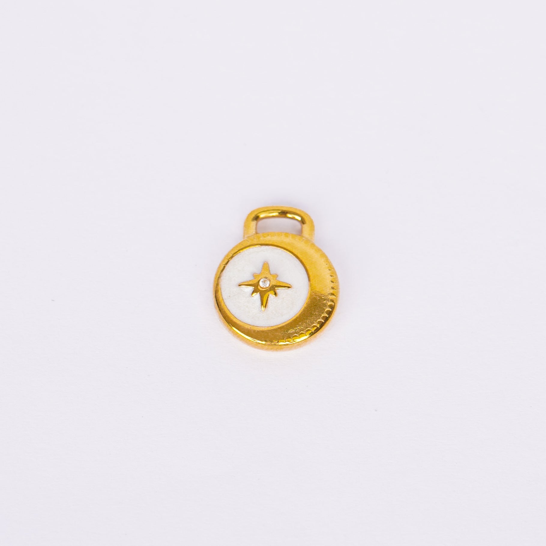 Celestial Star Glow Gold Pendant