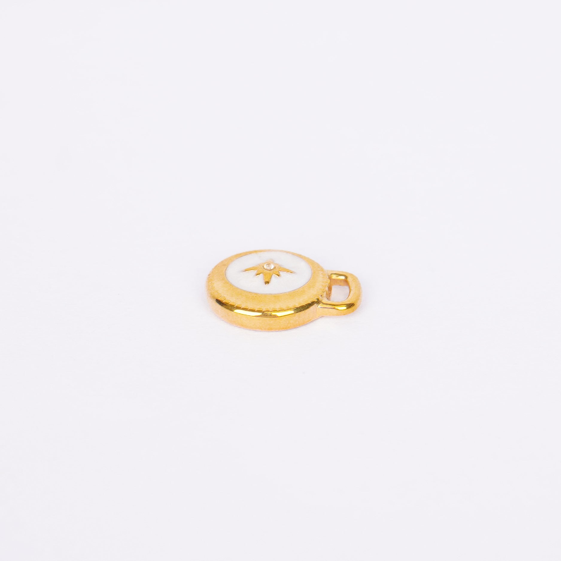 Celestial Star Glow Gold Pendant