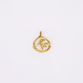 Minimal Flower Leaf Pendant