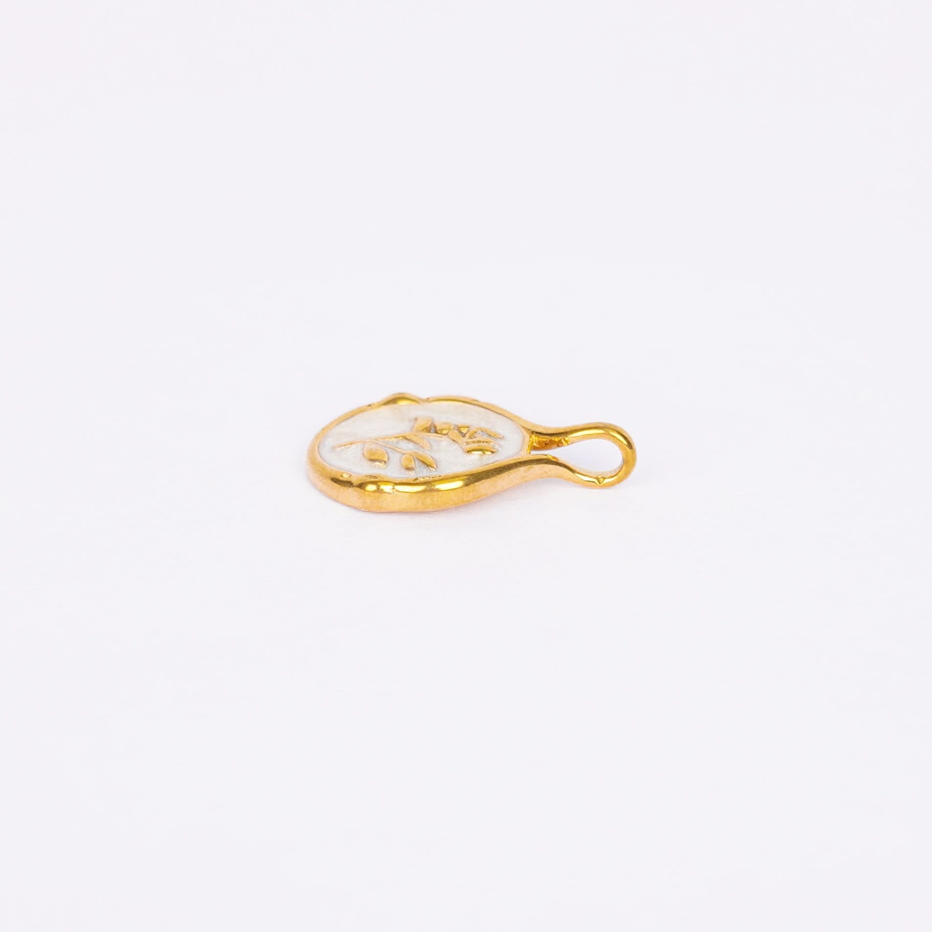 Minimal Flower Leaf Pendant