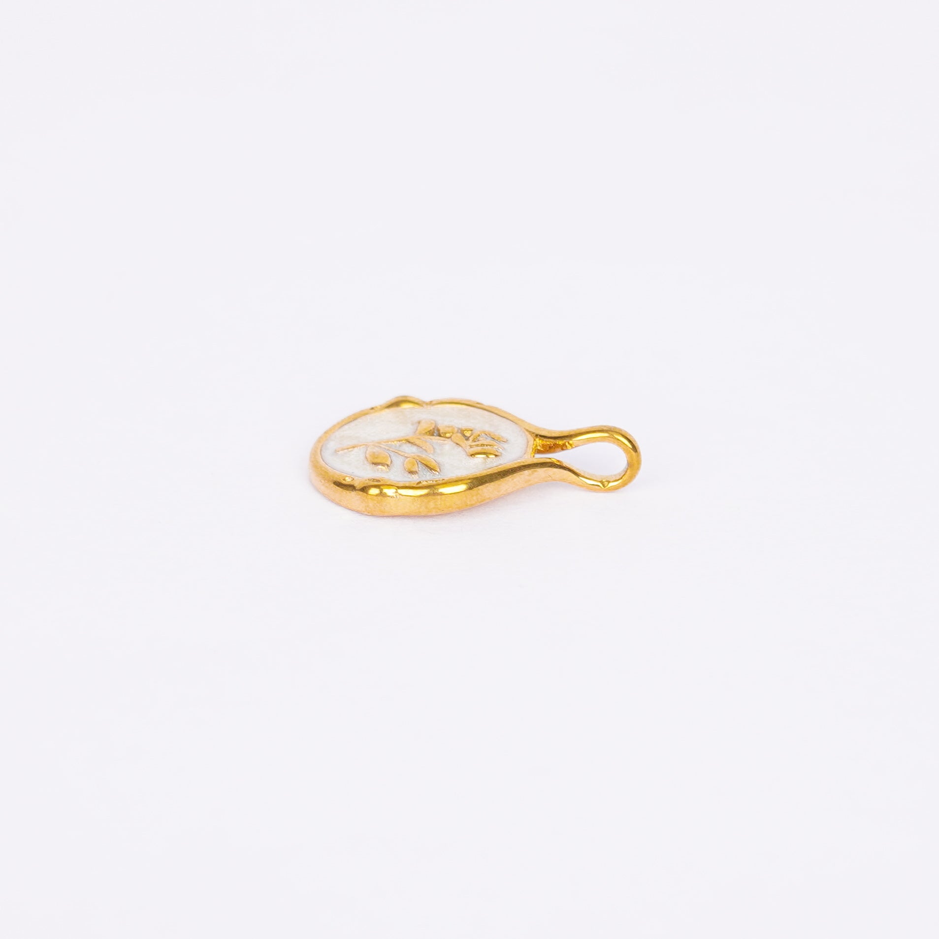 Minimal Flower Leaf Pendant