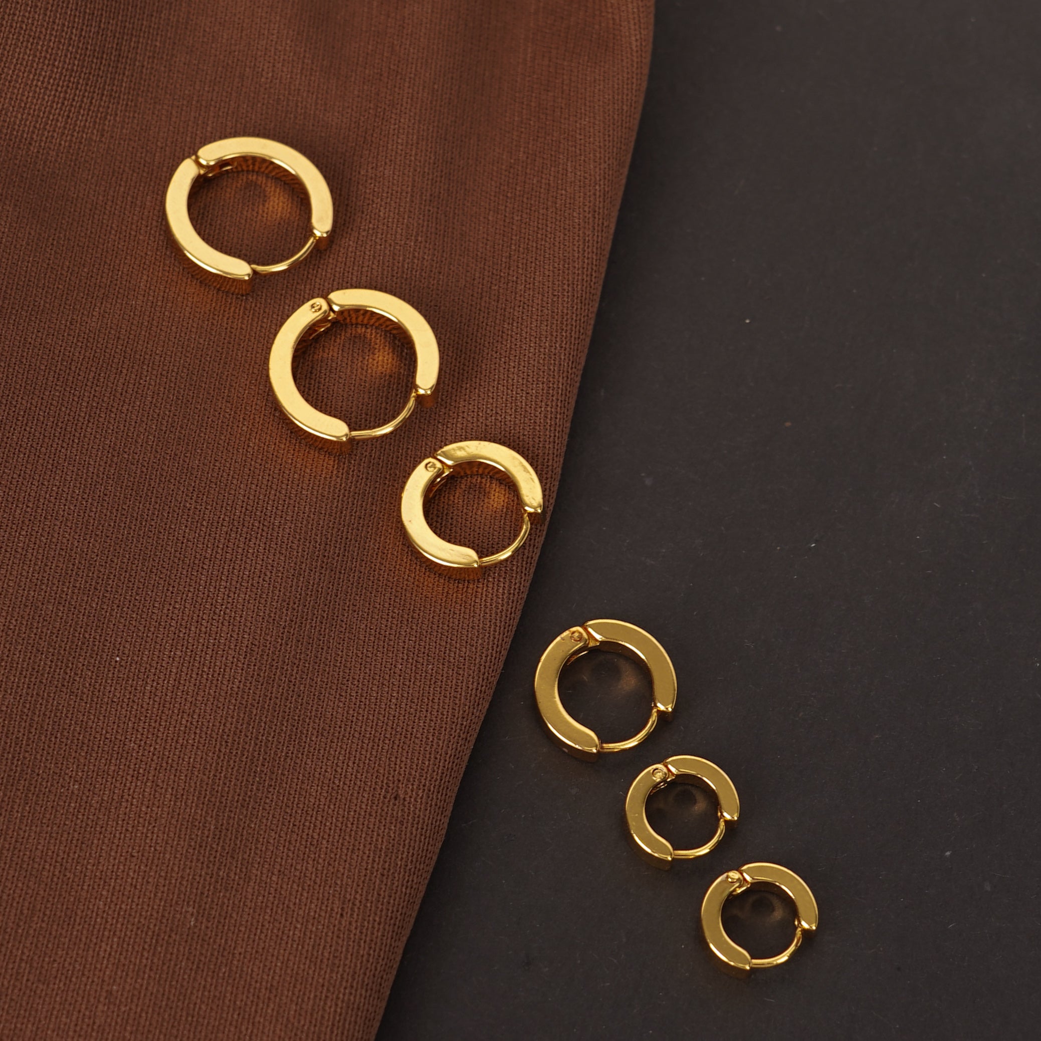 Minimal Hoop Earrings Pack