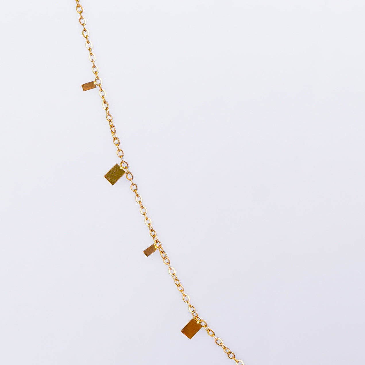 Golden Dew Recta Necklace