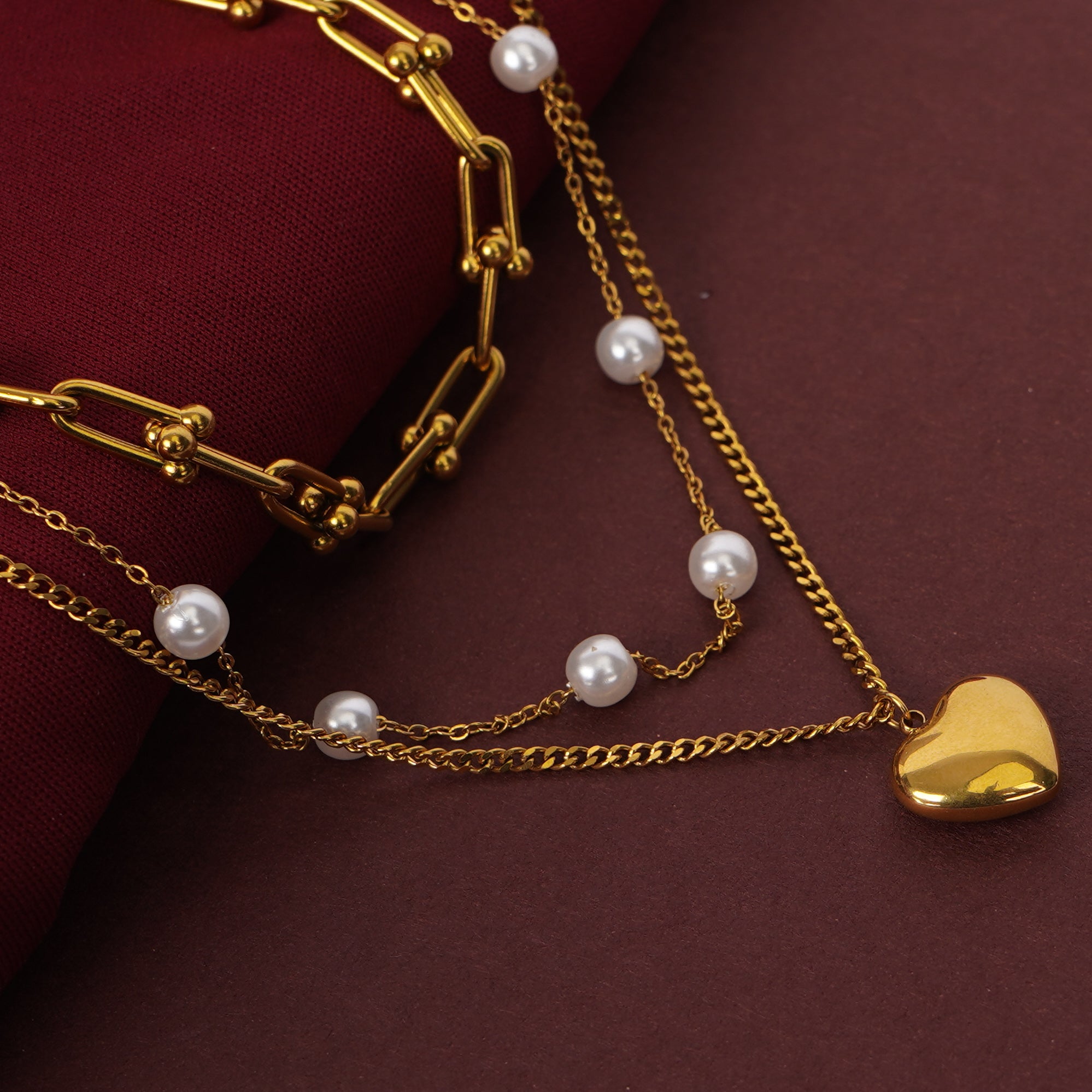 Luxe Love Layered Chain