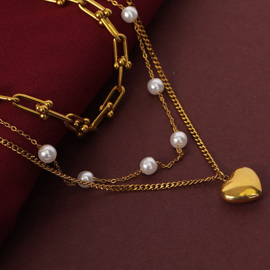 Luxe Love Layered Chain