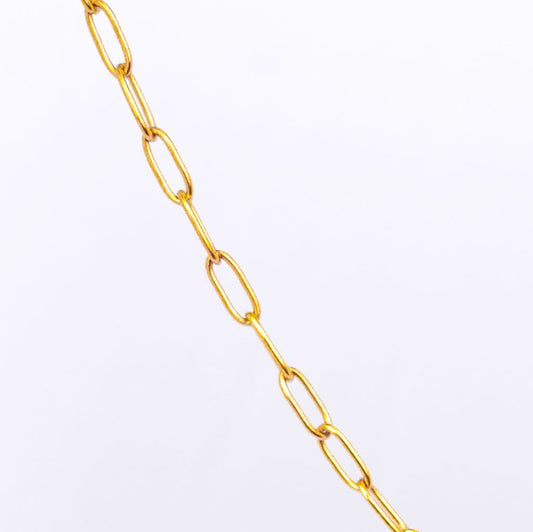 Golden Waterdrop Elegance Necklace