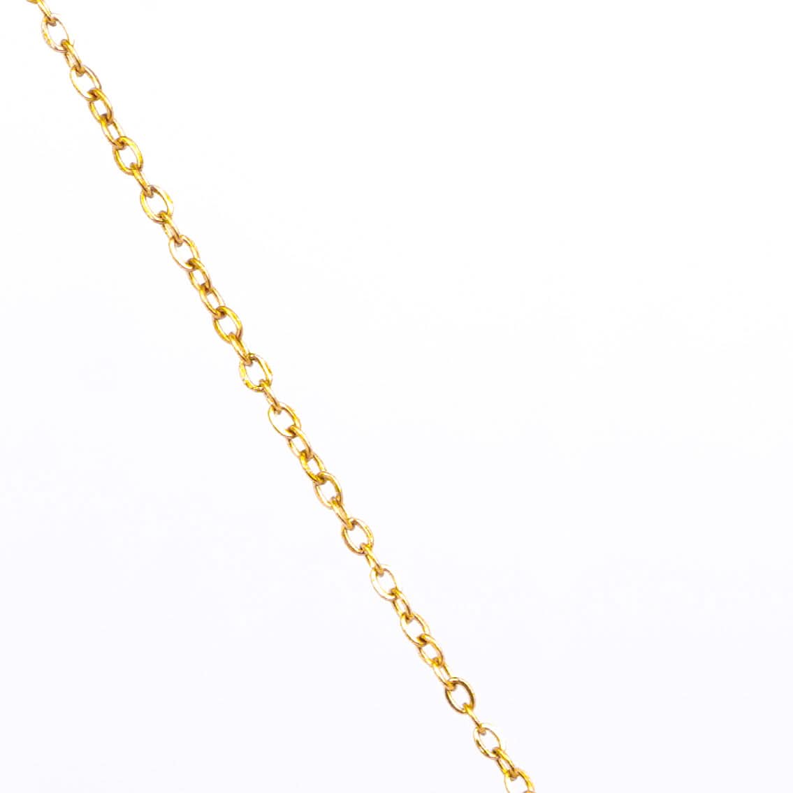 Sweet Frock Gold Pendant Necklace