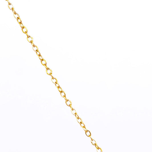 Sweet Frock Gold Pendant Necklace