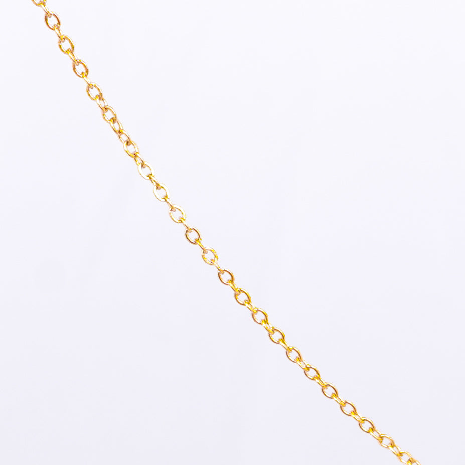 Gold Letter Pendant Necklace
