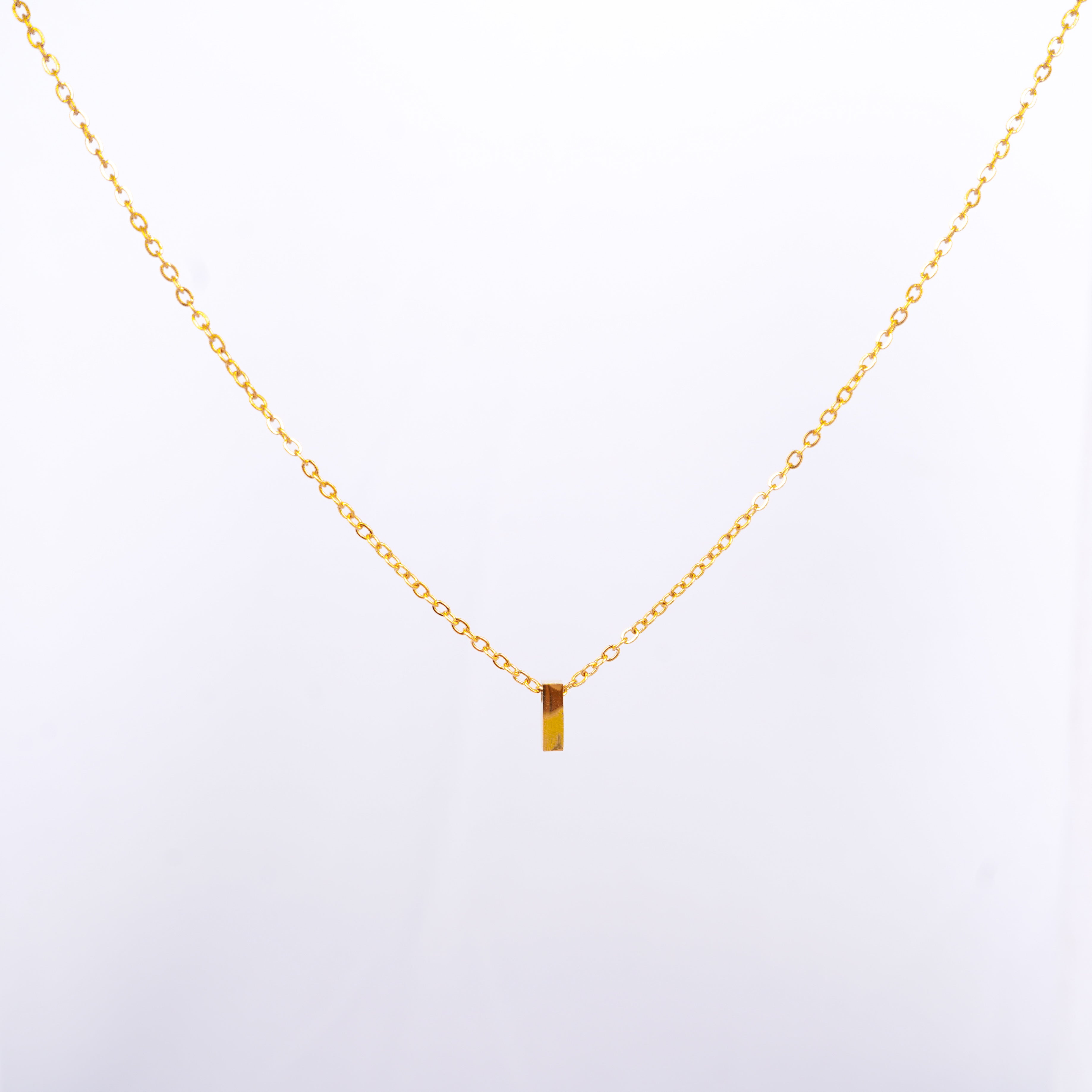 Initial Pendant Necklace