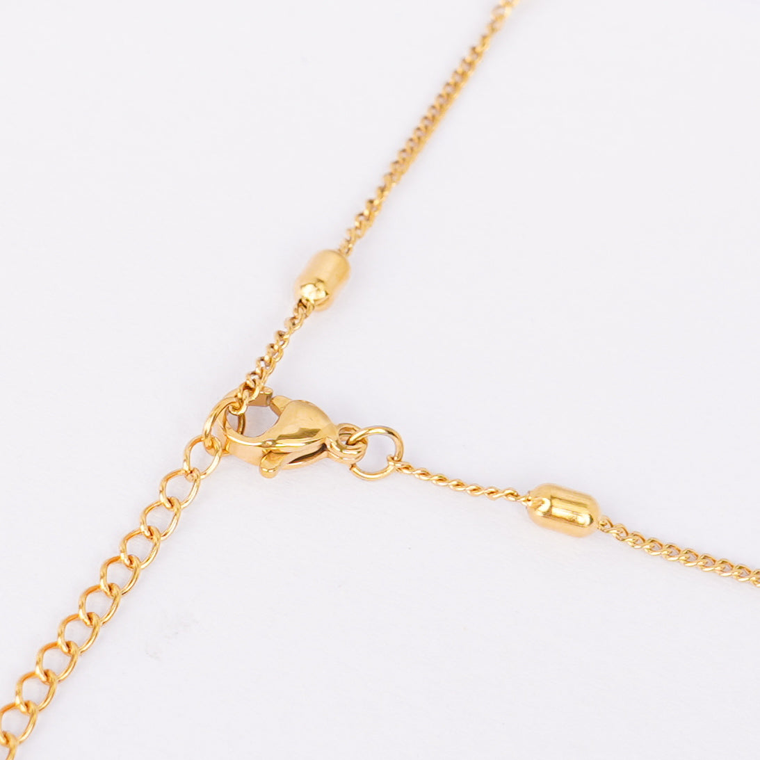Elegant Pearl Bead Chain Necklace