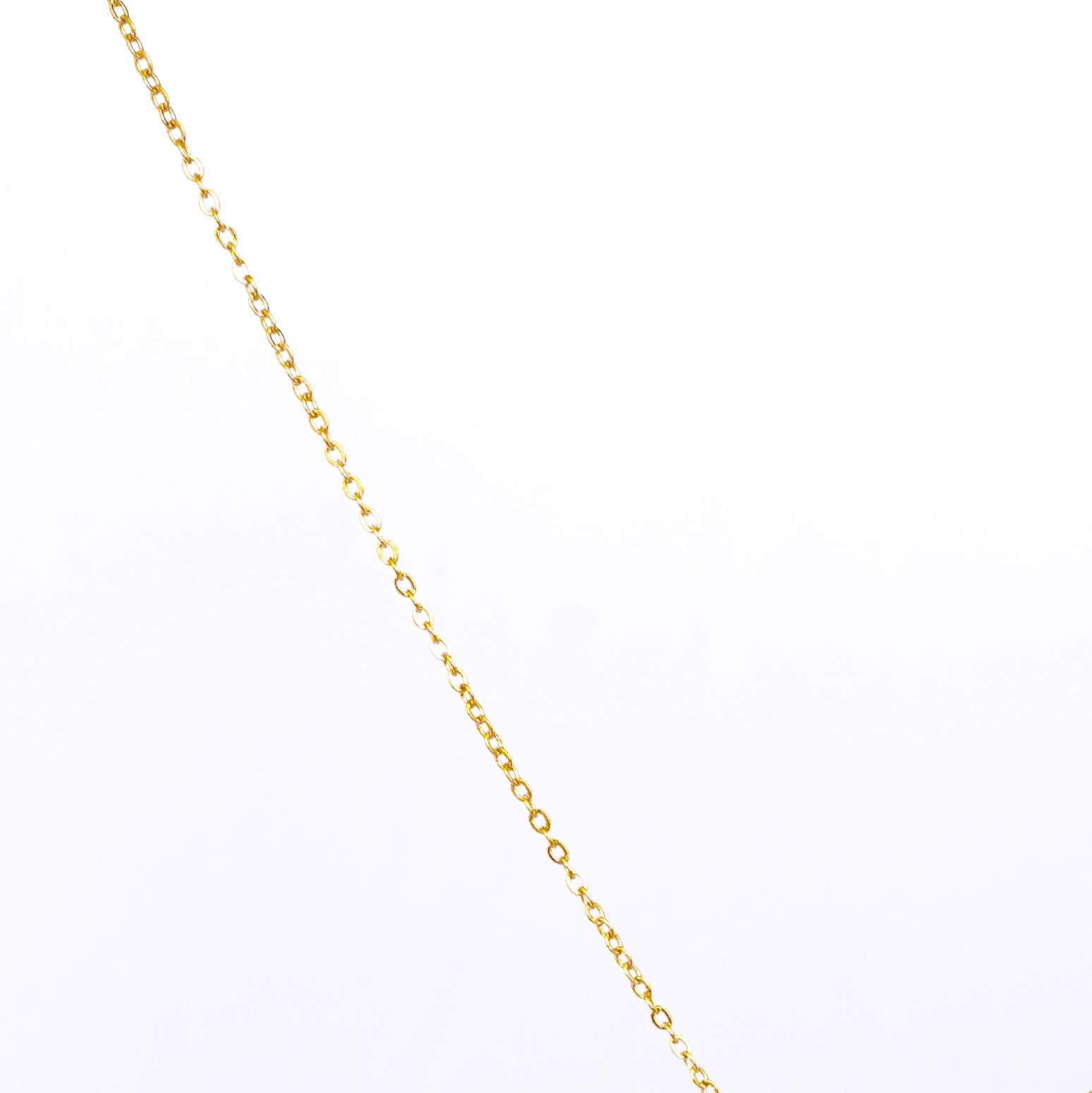 Golden Drive Car Necklace