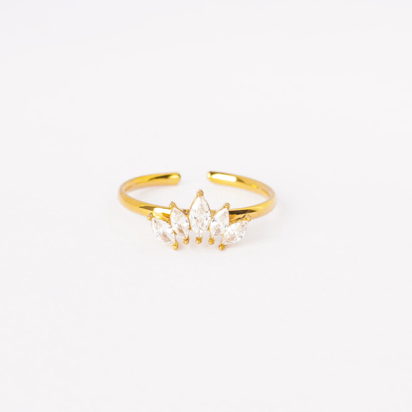 Aurelia Crown Spark Ring